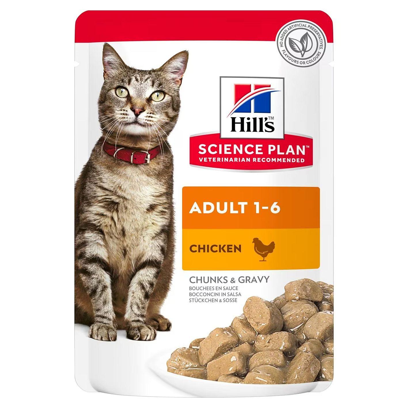 Hill's Science Plan Adult Kattenvoer Maaltijdzakjes 12 x 85 gram