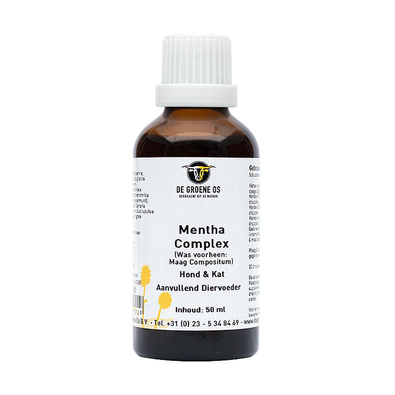 Groene Os Mentha Complex Hond Kat 50 ml