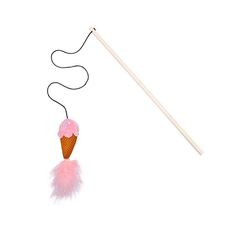 Beeztees Kattenhengel Met Pluche Zomer