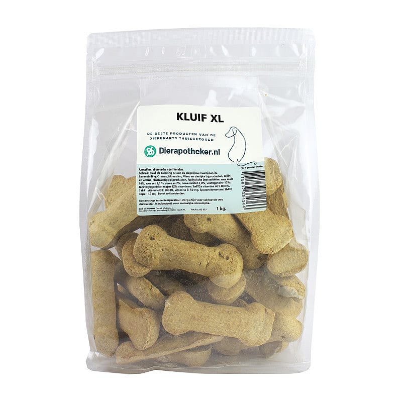 Dierapotheker Kluif XL Hond 1 kg