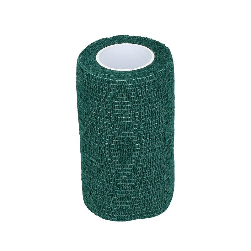 gaasband, klevend, groen, gaasbandage, kleurig bandage