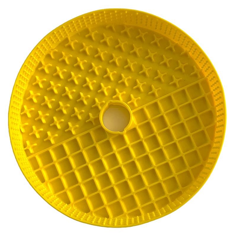 Puzzle Slow Feeder Ø 25 cm Grote Hond Licking Mat - Ø 24 cm - accessoire los