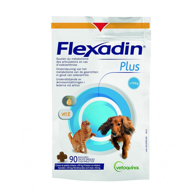 Flexadin Plus Mini (kleine hond/kat) - 90 brokjes