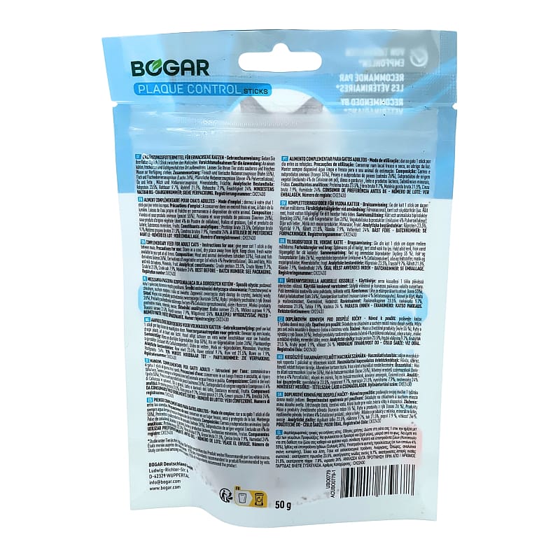 glitter, plastic bag, labeling sticks, plaque control, dog treat packaging