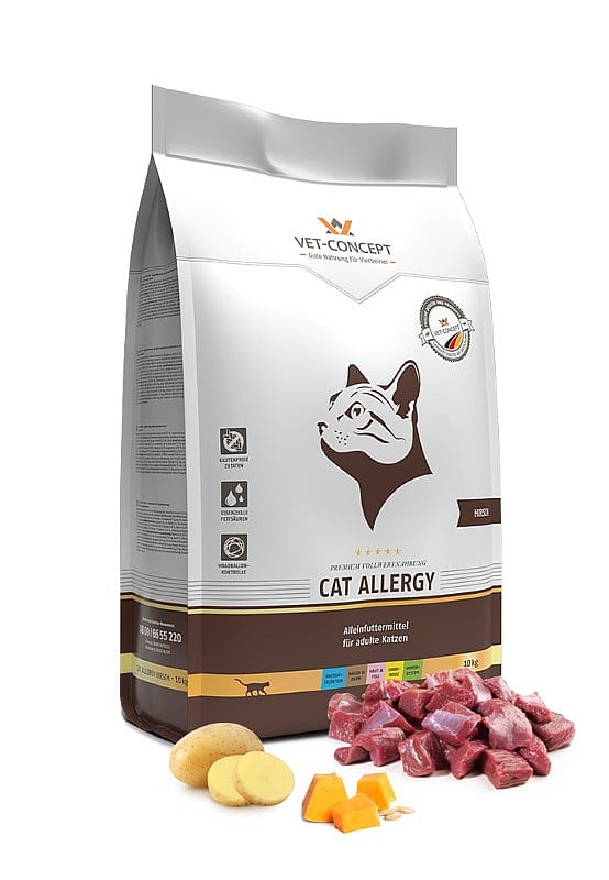 Vet-Concept Cat Allergy Hert Kattenvoer