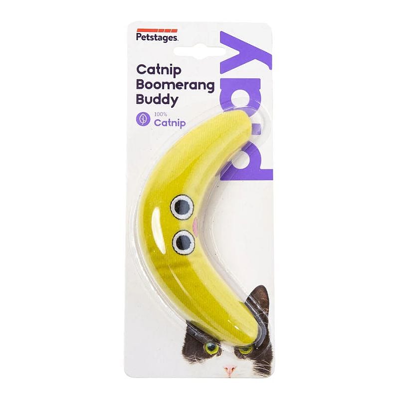 Petstages Catnip Boomerang Buddy Kat