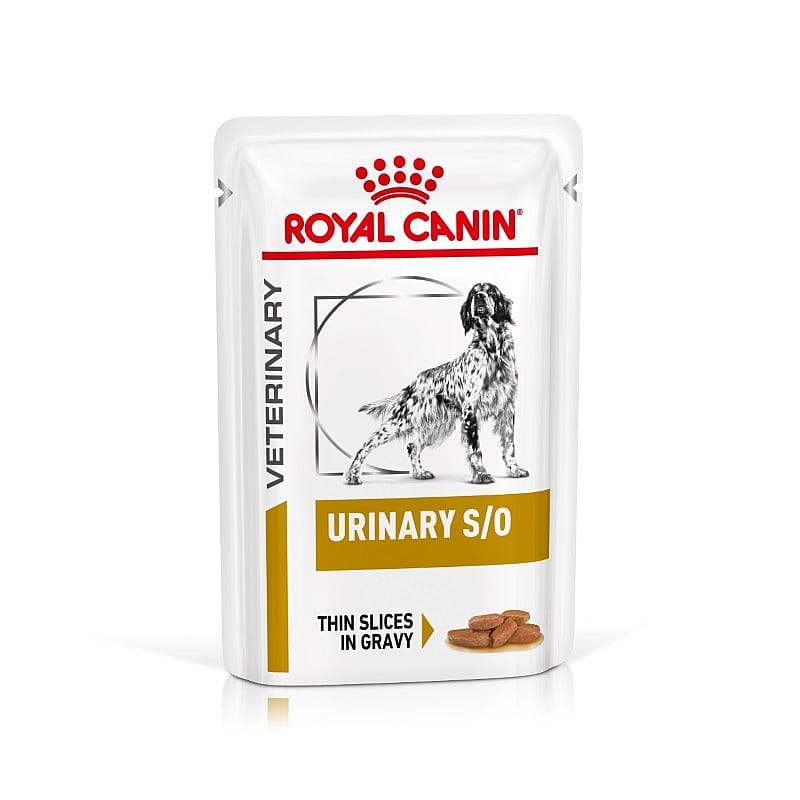 Royal Canin Urinary S/O Hond 12 x 100 gram maaltijdzakjes - Thin slices in gravy