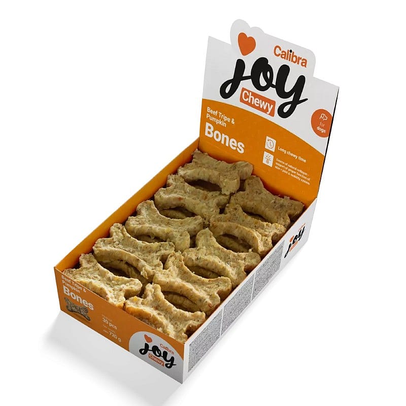 Calibra Joy Dog Chewy Beef Tripe & Pumpkin Bones 720 gram