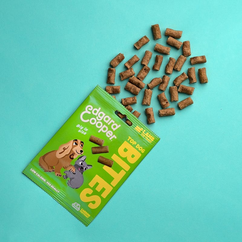 Edgard & Cooper Top Dog Bites Lam & Kalkoen Large - 50 gram