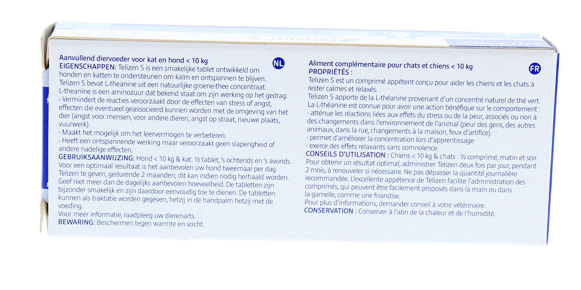 Virbac Telizen 30 tabletten: Kalmeringsmiddel - Angst