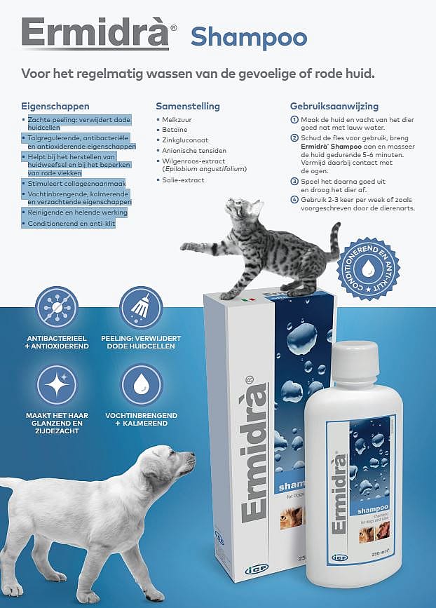 Ermidra Shampoo Hond Kat