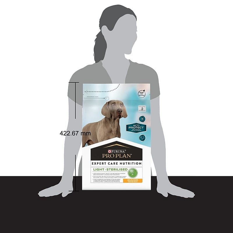 Purina Pro Plan Expert Care Dog Light Sterilised Hondenvoer Chicken 3 kg