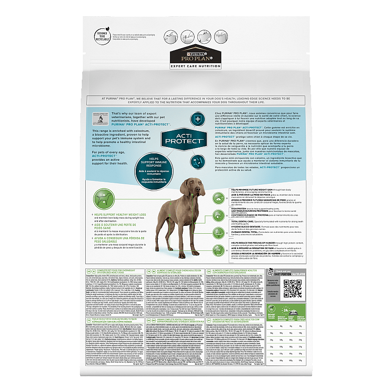 Purina Pro Plan Expert Care Dog Light Sterilised Hondenvoer Chicken 3 kg