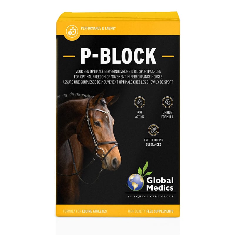 Global Medics P Block Beweging Paard 10 x zakje 30 gram