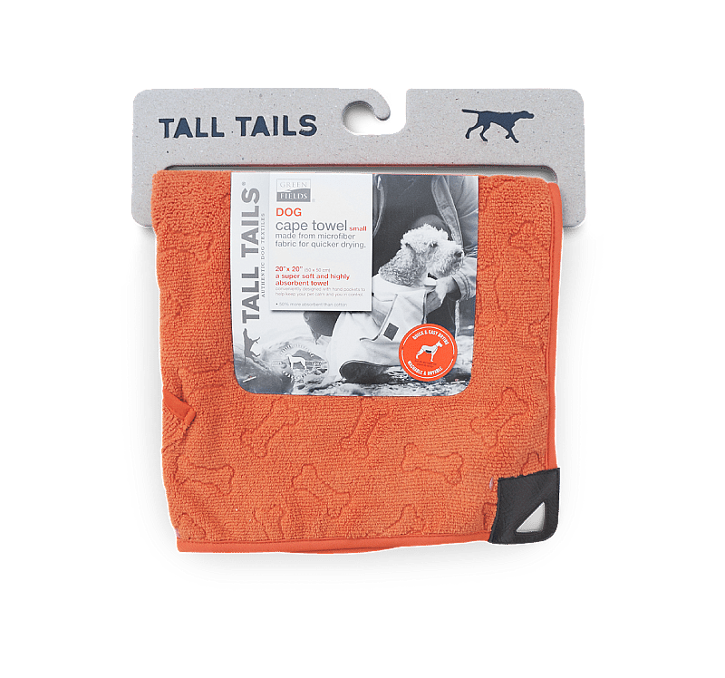 Greenfields Cape Towel Hond Kat Kleindier