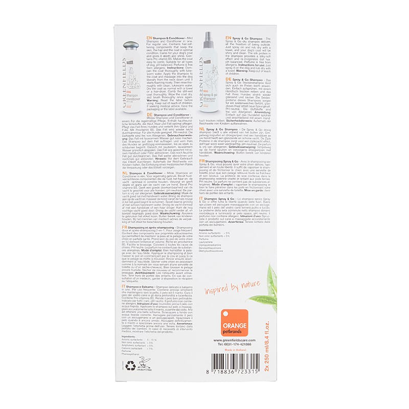 Greenfields Complete Care Set Hond 2 x 250 ml