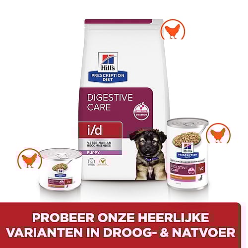Hill's Prescription Diet ID Digestive Care Puppyvoer met Kip