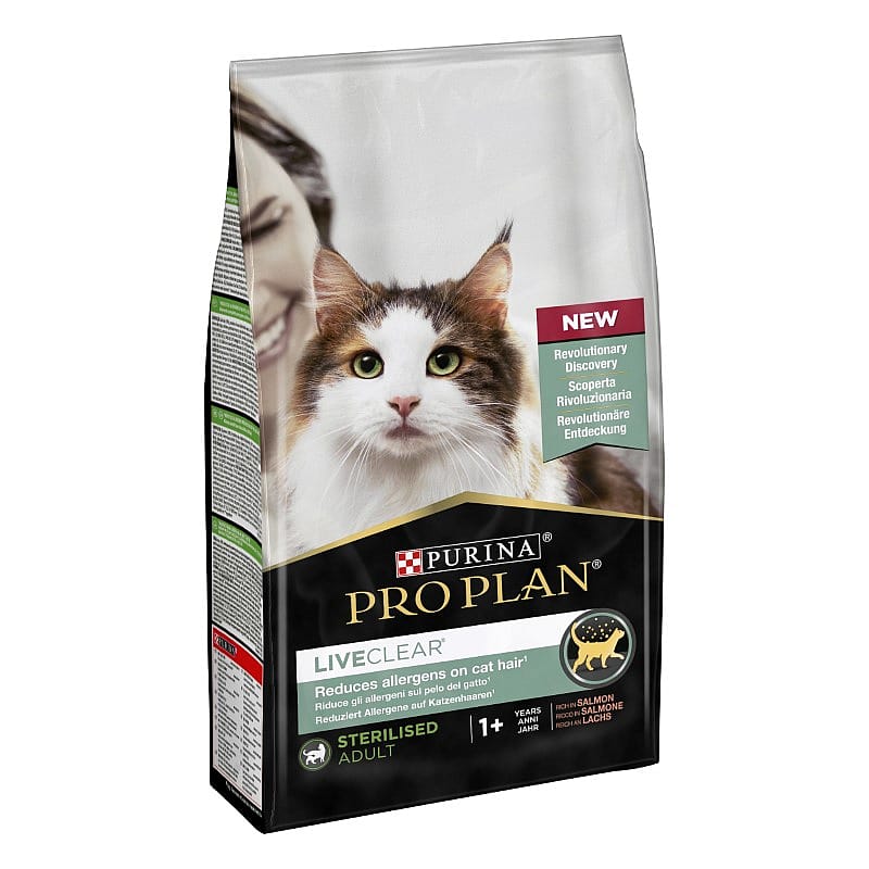 Purina Pro Plan LiveClear Sterilised Adult Allergeen-reducerend Kattenvoer Zalm - 1.4 kg