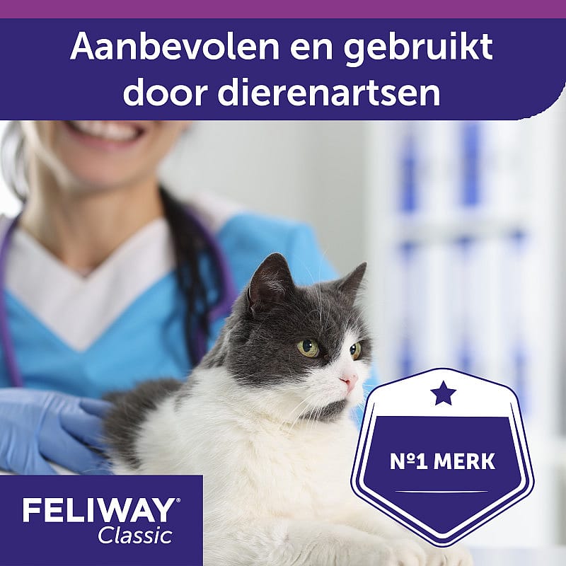 Feliway Verdamper kat Navulling 48 ml