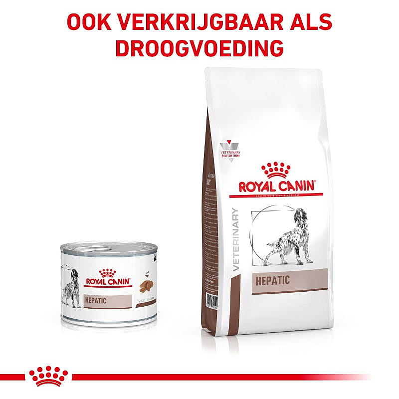 Royal Canin Hepatic Hond 12 x 200 gram blikjes