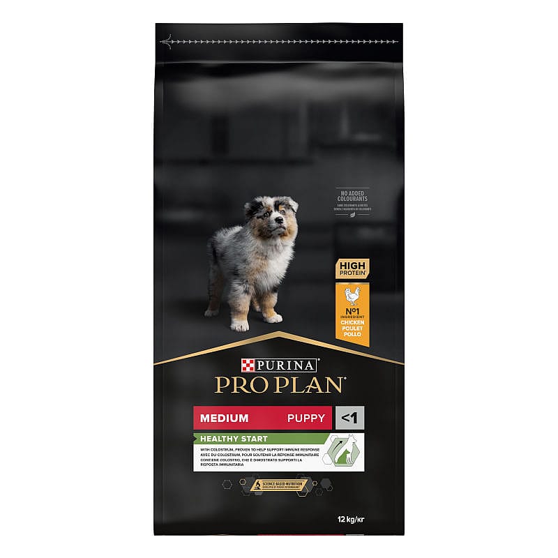 Purina Pro Plan Medium Puppy Healthy Start Kip Hondenvoer 12 kg