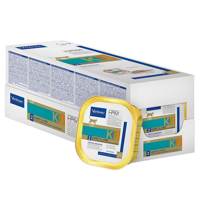 HPM Veterinary Kidney & Joint Kattenvoer 14 x 85 gram kuipjes