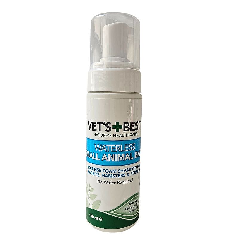 Vet’s Best Waterless Small Animal Bath Droogshampoo Konijn Knaagdier