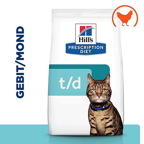 Hill's Prescription Diet TD Dental Care Kattenvoer Kip