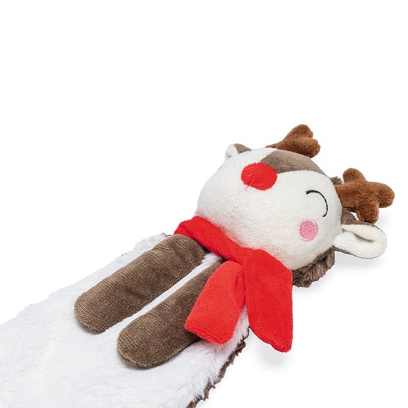 Beeztees Pluche Kerst Flatino Rendier Hond