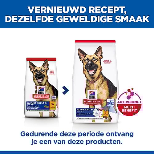 Hill's Science Plan Large Breed Mature Adult 6+ Hondenvoer