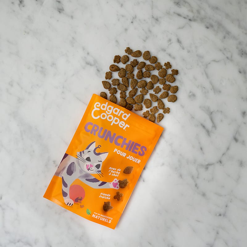 Edgard & Cooper Crunchies Kattensnacks 50 gram Kip