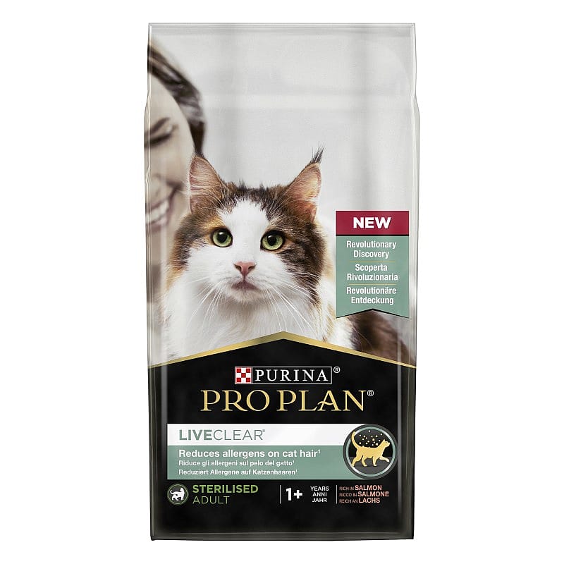 Purina Pro Plan LiveClear Sterilised Adult Allergeen-reducerend Kattenvoer Zalm - 1.4 kg