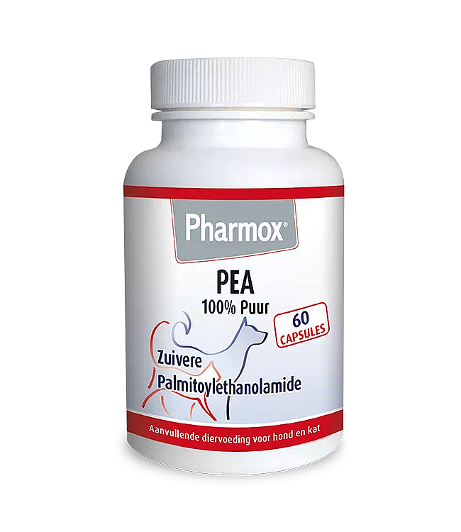Pharmox 100% Puur PEA Hond Kat 60 capsules