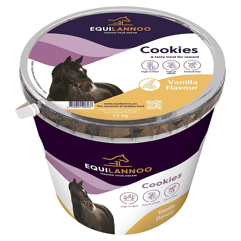 Equilannoo Cookies Paard 1.5 kg Vanille