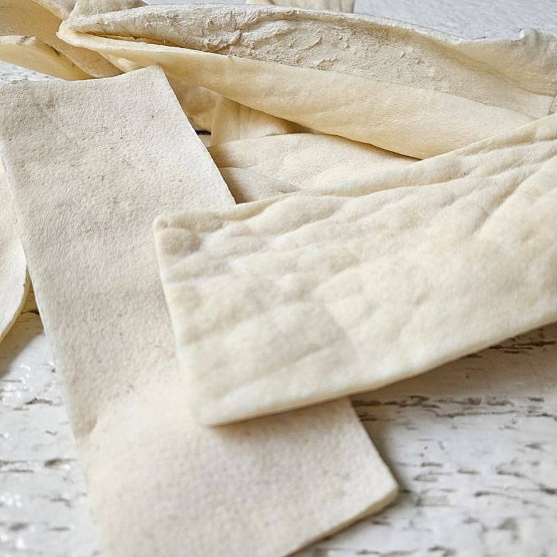 Dierapotheker Wit Buffelhuid Chips Hond 150 gram zak