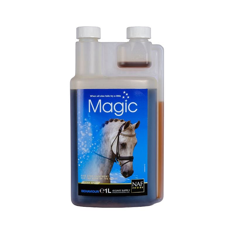 NAF Magic Liquid – Kalmerend magnesiumsupplement met kruiden voor paarden 1 liter