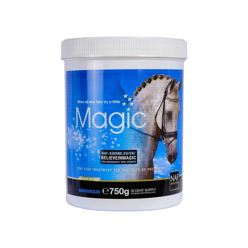NAF Magic – Kalmeringssupplement met magnesium en kruiden voor paarden 750 gram