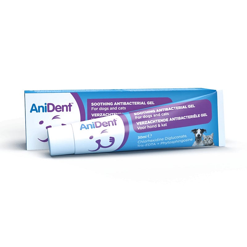 AE - AniDent Verzachtende Antibacteriele Tandgel Hond Kat 30 ml