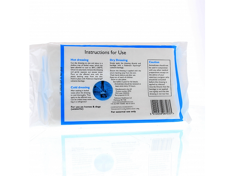 Animalintex verzorgend verband 40 x 20 cm 10 stuks