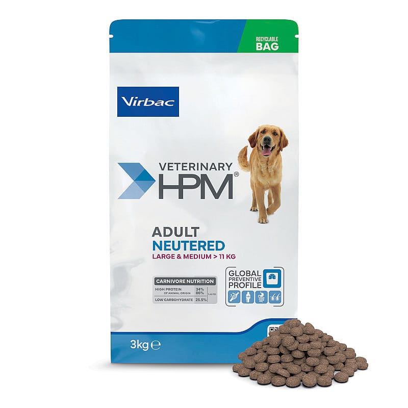 HPM Adult Neutered Dog Large & Medium 3 kg