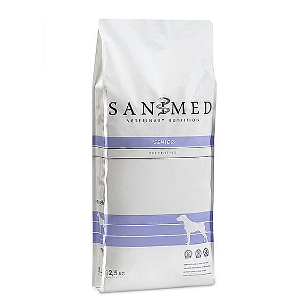 Sanimed Senior Hond: Natuurlijke voeding - Gezonde gewrichten - Hart & Hersenen 12.5 kg