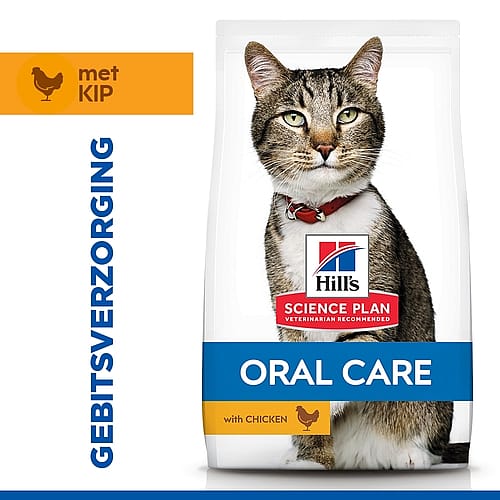 Hill's Science Plan Oral Care Adult Kattenvoer Kip
