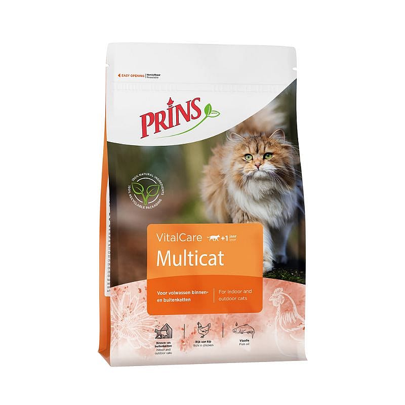 Prins Vitalcare Multicat Kattenvoer