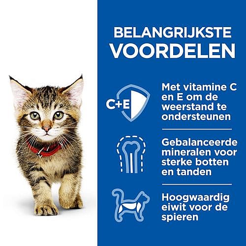 Hill's Science Plan Healthy Cuisine Kittenvoer Stoofpotje Kip Zeevis 12 x 80 gram