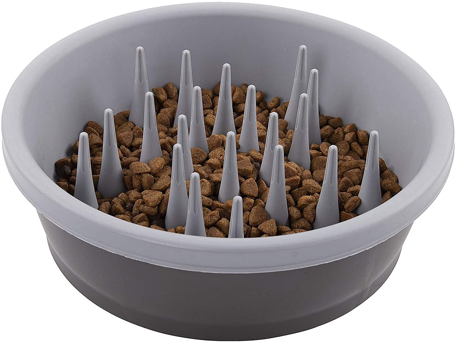 Dexas Slow Feeder Hond Grijs