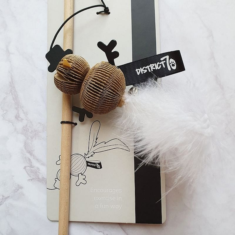 District70_Snowman_1 District 70 Cat Wand Toy Limited Edition ''Kerst'' Kat
