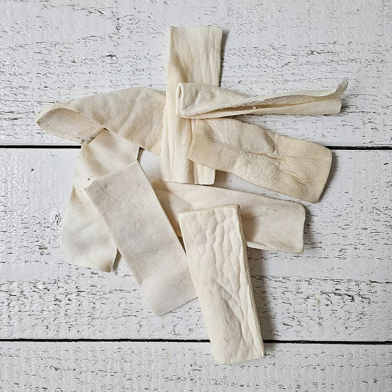 Dierapotheker Wit Buffelhuid Chips Hond 150 gram zak