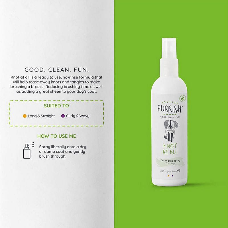 Furrish Knot at all Anti klit spray 300 ml Hond