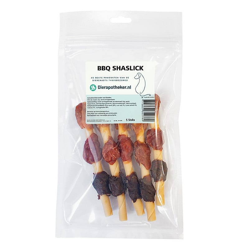 Dierapotheker BBQ Shaslick 5 stuks Hond