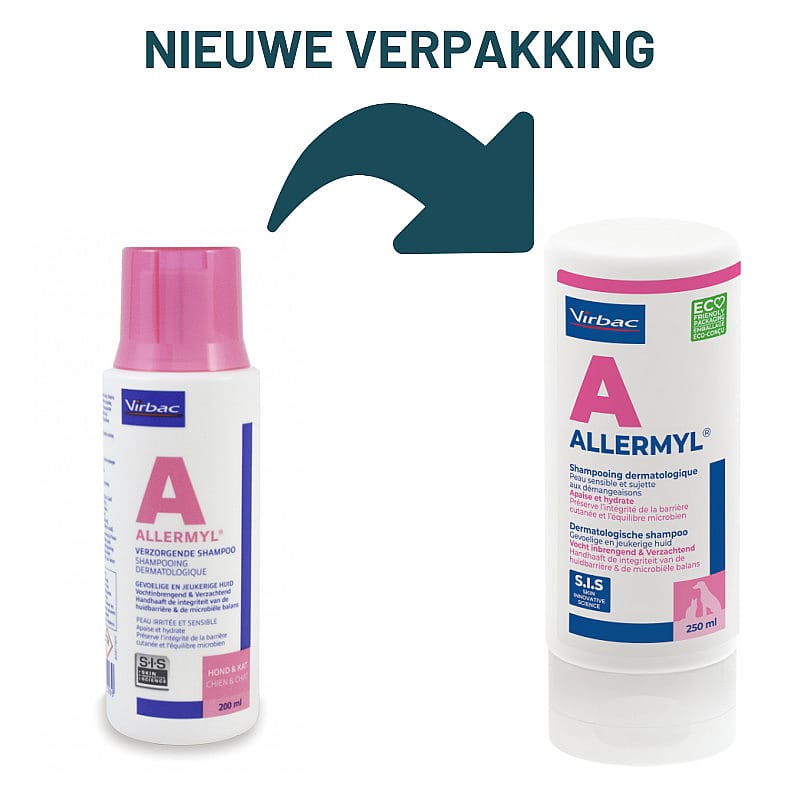 Allermyl SIS Shampoo Hond Kat 250 ml